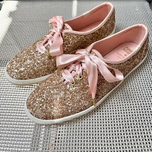 Keds x Kate Spade New York Champion Glitter Sneakers (Women’s Size 7)